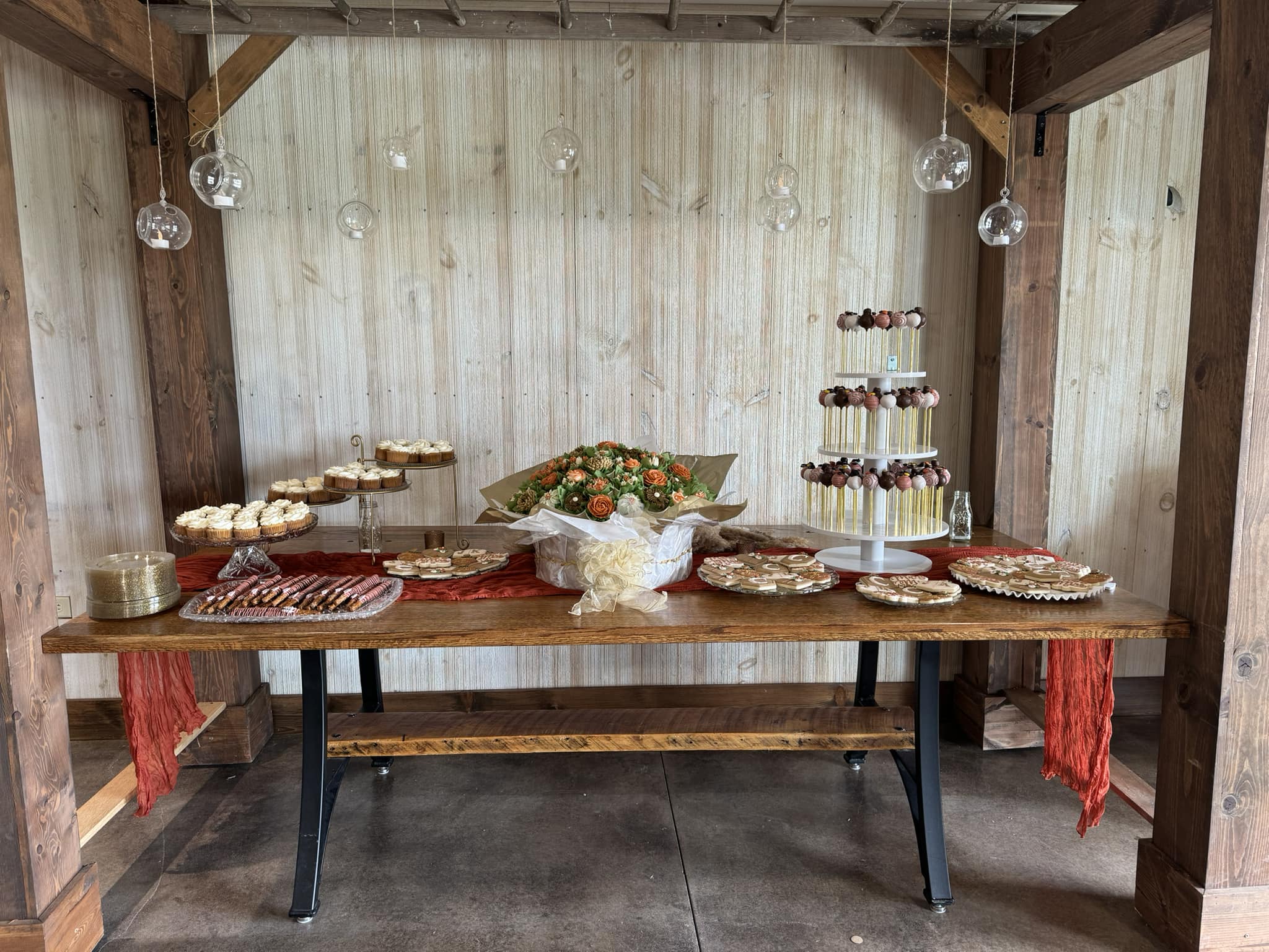 Wedding dessert table